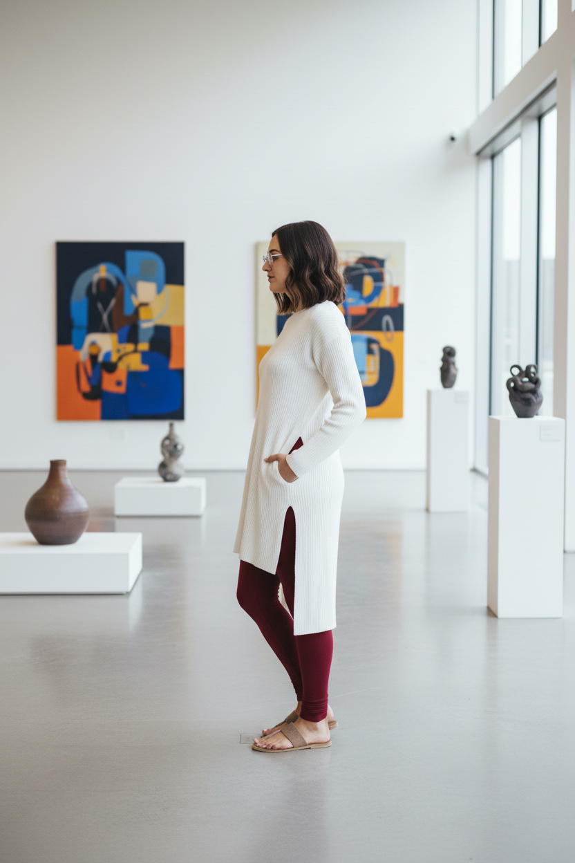 👗 Women’s Everyday Gathering Leggings | Soft 🌿 Stretchable ✨ Comfortable Fit - Image 6