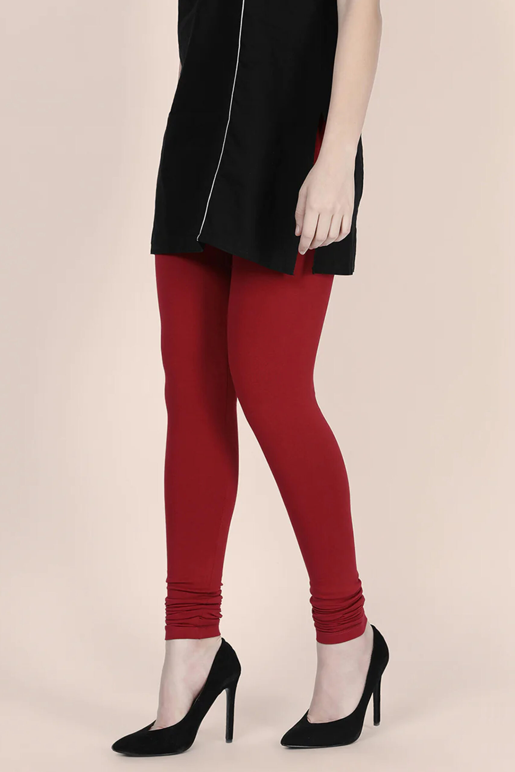 👗 Women’s Everyday Gathering Leggings | Soft 🌿 Stretchable ✨ Comfortable Fit - Image 3