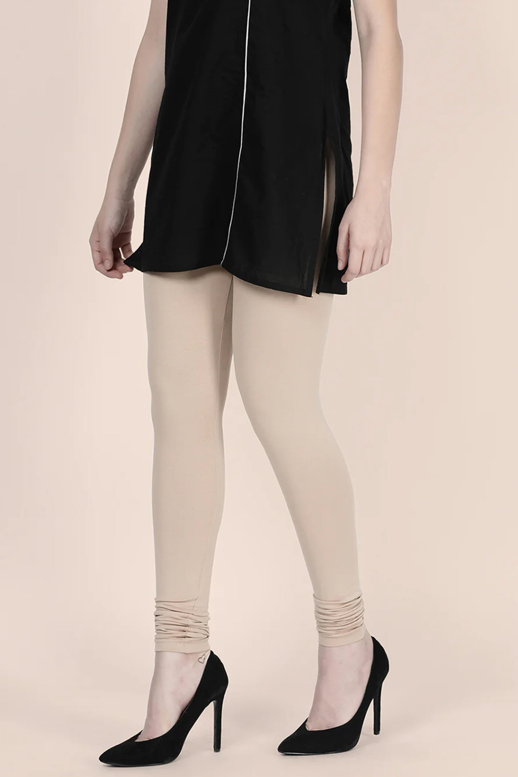 👗 Women’s Everyday Gathering Leggings | Soft 🌿 Stretchable ✨ Comfortable Fit - Image 3