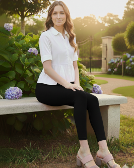 👗 Women’s Everyday Ankle Fit Leggings | Soft 🌿 Stretchable ✨ Comfortable Fit