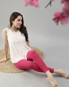 👗 Women’s Everyday Ankle Fit Leggings | Soft 🌿 Stretchable ✨ Comfortable Fit (Rani)